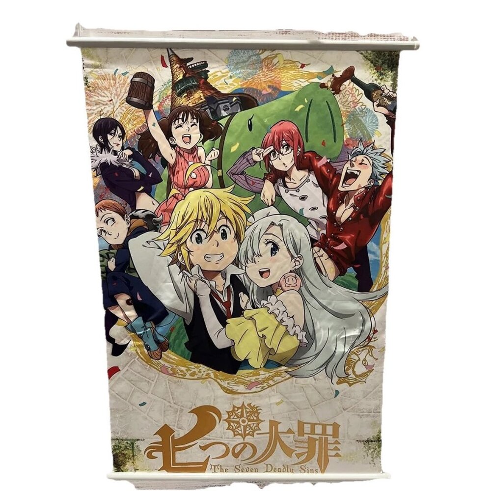 The Seven Deadly Sins WallScroll Anime Poster  2’ X 3’